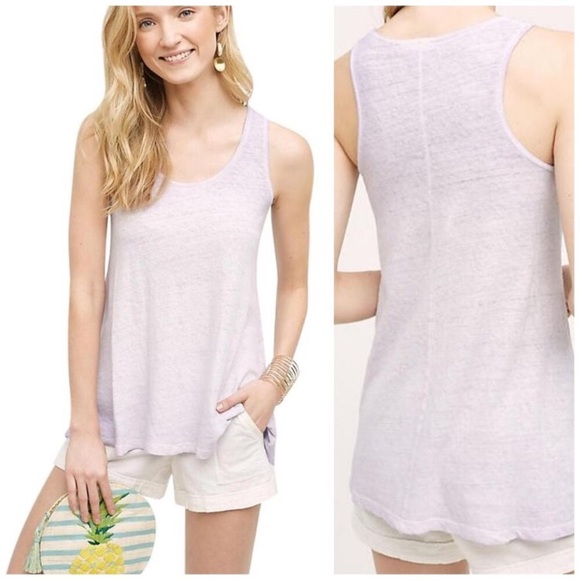 Anthropologie Tops - {anthro} akemi+kin lavender savoy swing tank